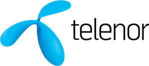 Logotyp för Telenor